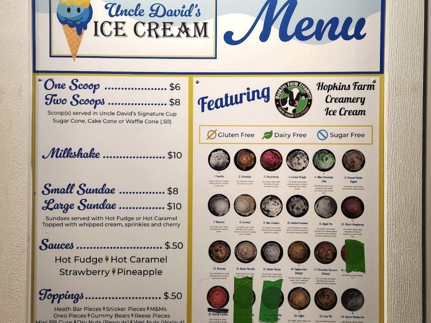 Uncle David's Ice Cream